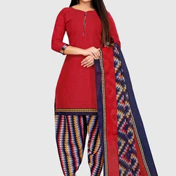 KALINI Printed Unstitched Dress Material-image-28