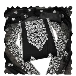 HMP Fashion Embroidered Unstitched Dress Material-image-11