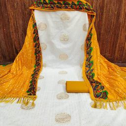 KALINI Unstitched Dress Material-image-32