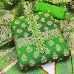 KALINI Unstitched Dress Material-image-25