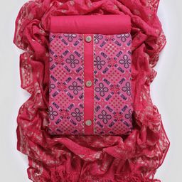 Sun Fashion And Lifestyle Floral Printed Unstitched Dress Material-image-62
