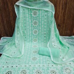 KALINI Embroidered Unstitched Dress Material-image-45