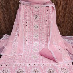 KALINI Embroidered Unstitched Dress Material-image-44