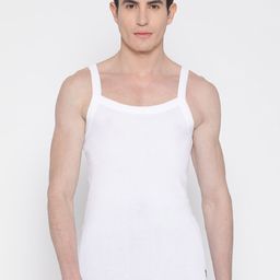 U.S. Polo Assn. Men White Solid Innerwear Vest I636-001-PL-image-56