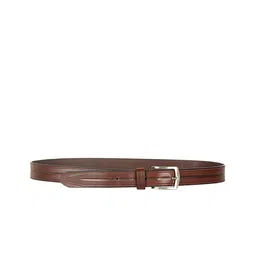 THE CLOWNFISH Men Brown Leather Belt-image-17