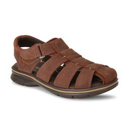 Hush Puppies Men Brown Leather Fisherman Sandals-image-52