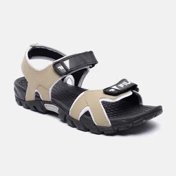 FILA Men White & Beige PU Sports Sandals-image-25