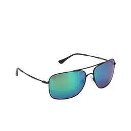 Royal Enfield Men Blue Lens & Blue Shield Sunglasses-image-8