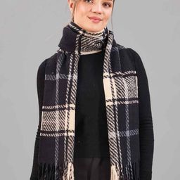 Tossido Unisex Checked Acrylic Mufflers-image-30