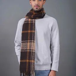 Tossido Unisex Checked Acrylic Mufflers-image-67