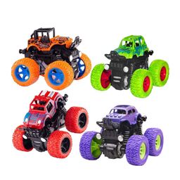 ADKD Kids Set Of 4 Mini Unbreakable Friction Powered Monster Cars-20