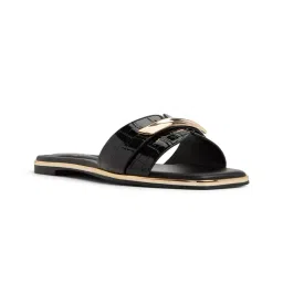 Aldo Darlina Women Black Open Toe Flats-picture-17