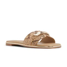 Aldo Darlina Women Brown Open Toe Flats-picture-20
