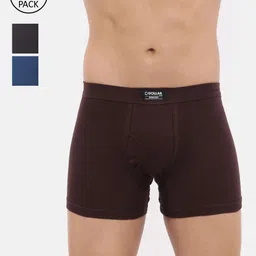 Dollar Bigboss Men Pack of 3 Spandex Integrated Cotton Trunk MBTR-11-LYCRATRNK-PO3-CO2-picture-51