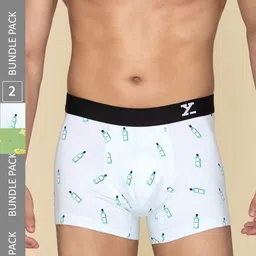 XYXX Pack Of 2 Printed Surf Intellifresh Breathability Cotton Trunks XYTRNK2PCKN649-picture-53