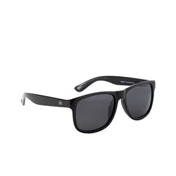 GIO COLLECTION Men Grey Lens & Black Wayfarer Sunglasses with UV Protected Lens-image-76