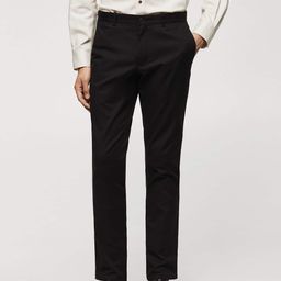 MANGO MAN Slim Fit Trousers-image-67