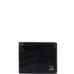 Da Milano Men Textured Leather Two Fold Wallet-25