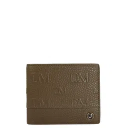 Da Milano Men Textured Leather Two Fold Wallet-15