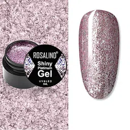 ROSALIND Shiny Platinum Hybrid Varnishes Soak-Off UV&LED Gel Nail Polish - Shade A389-image-36