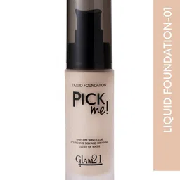 GLAM21 Pick Me Matte Non-Sticky Liquid Foundation 40g - Light Natural 01-30