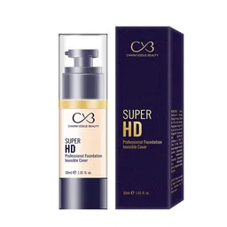 CVB Paris Super HD Professional Foundation Invisible Cover - Natural Beige-49