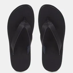 U S Polo Assn Men Navy Blue Leather Comfort Sandals-image-30