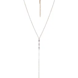 OOMPH Crystals Stone Lariat Necklace-image-24