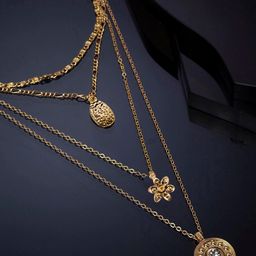 OOMPH Statement Layered Necklace-image-65