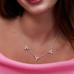 MINUTIAE Brass Silver-Plated Handcrafted Necklace-image-83