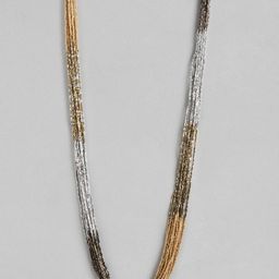 RICHEERA Beaded Multi-Layered Statement Necklace-5