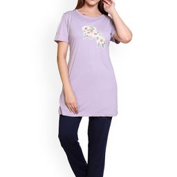 MAZMUN Round Neck T-shirt With Pyjamas-picture-40