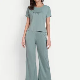 Bedtime story Round Neck Printed Pure Cotton T-Shirt & Pyjama-picture-23