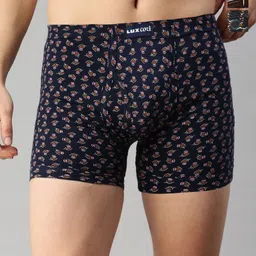 Lux Cozi Pack Of 3 Pure Cotton Printed Trunks COZI_BIGSHOT_LONGS_PRINT_IE_ASST1_3PC-image-88