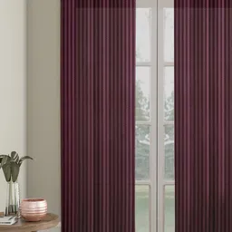 HOSTA HOMES Purple & Pink Quirky Door Curtain-33