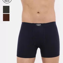 Dollar Bigboss Men Pack Of 3 Assorted Plush-Backed Waistband Trunks MBTR-02-BOXER-PO3-CO3-image-81