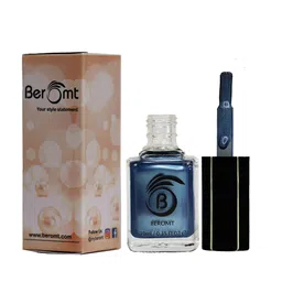 BEROMT Pearl Finish High Shine Fast Dry Nail Polish 10 ml - Deep Ocean 807-image-30