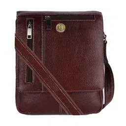 HiLEDER Unisex Pure Leather Cross Body Sling Messenger Bag-37