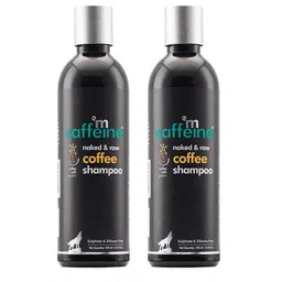 MCaffeine Set Of 2 Naked & Raw Coffee Shampoo with Protein & Argan Oil - 250ml Each-14