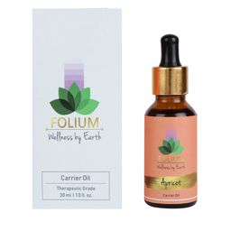 FOLIUM Therapeutic Grade Apricot Carrier Oil for Hair & Skin - 30 ml-28