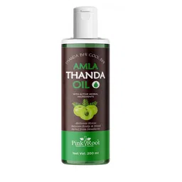 Pink Root Amla Thanda Cool & Refreshing Hair Oil - 200 ml-21