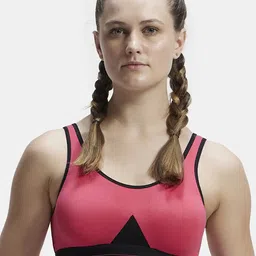 Jockey Wirefree Non Padded Combed Cotton Full Coverage Slip-On Active Bra 1376-0105-picture-43