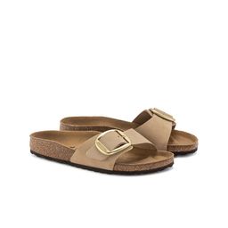 Birkenstock Women Madrid Leather Narrow Width Open Toe Flats-image-54