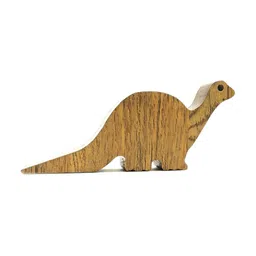 VAH Kya Bat Hai !! Brown Non-Slip Wooden Door Stopper-49
