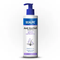 Scalpe Anti-Hairfall Shampoo with Caffeine & Biotin - Promotes Healthy Hair Growth - 400ml-43