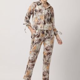 BLACK & BLAH BLAH Printed Pure Cotton Shirt With Trousers Co-Ords-picture-43