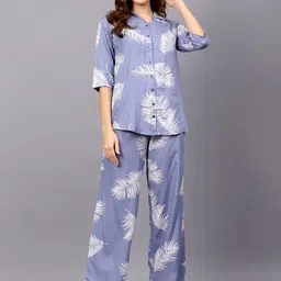 Indietoga Tropical Printed Shirt With Trousers-image-35