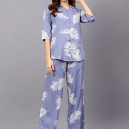 Indietoga Tropical Printed Shirt With Palazzos-13