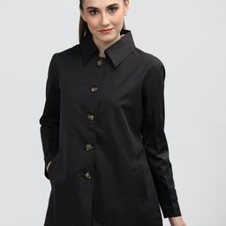 CHKOKKO Single Breasted Trench Coat-image-77
