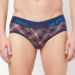 Zoiro Printed Mid Rise Anti Bacterial Basic Briefs ZO-BRI-81-TE-S-1PC-picture-21